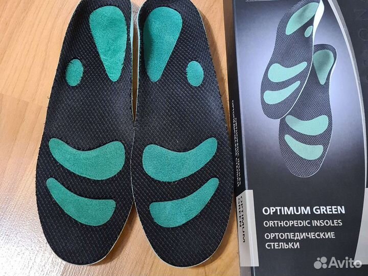 Ортопедические стельки optimum green 36 размер