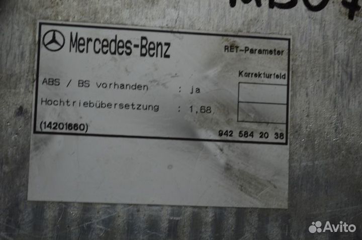 Блок управления ABS mercedes-benz Actros MP1 1853