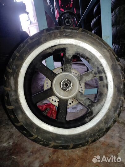 Переднее колесо на скутер 120/70/12