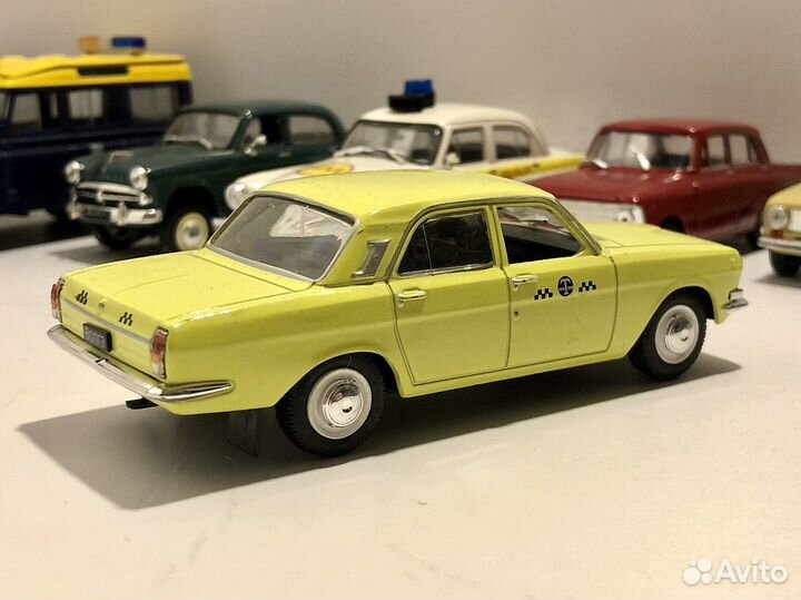 Модель автомобиля Волга газ-24-01 такси