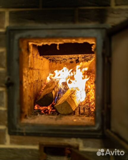 Баня на дровах с бассейном и чаном