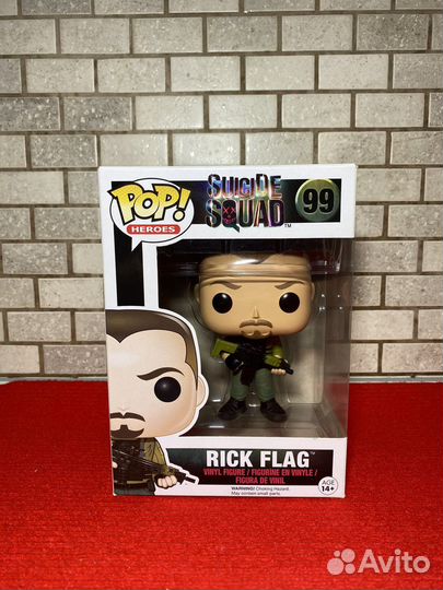 Фигурка Funko Pop Suicide Squad: Rick Flag