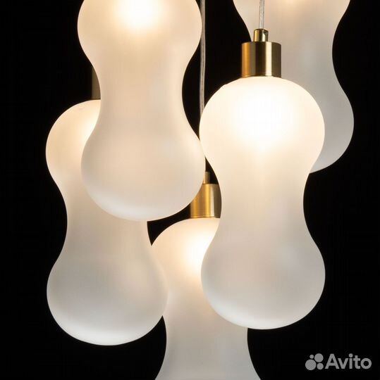 Оригинальная подвесная люстра Крайс De City