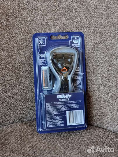 Gillette fusion proglide 5 бритва новая