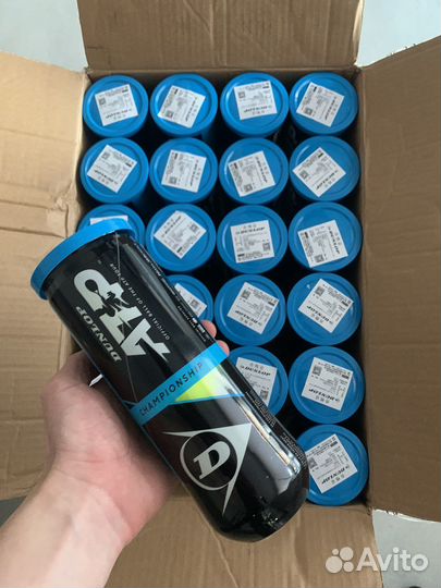 Dunlop ATP мячи для большого тенниса