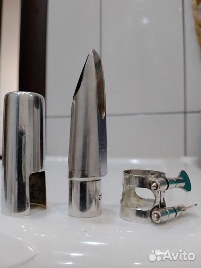 Мундштук для саксофона альт B&S мельхиор