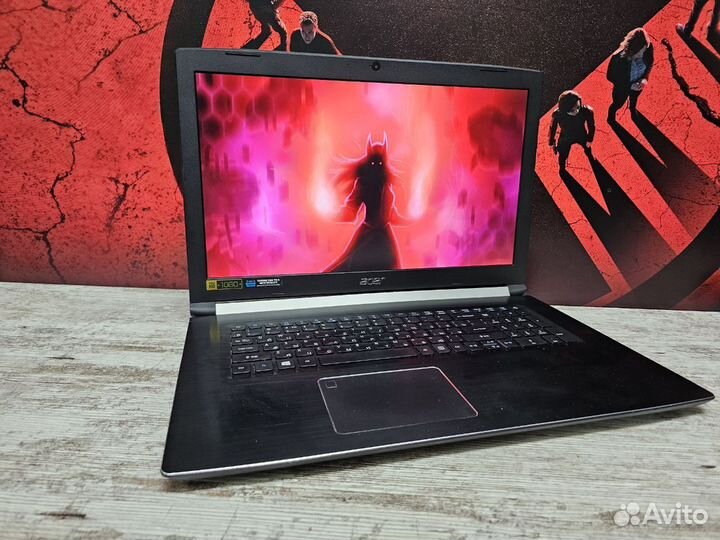 Игровой Acer / 17'3 / i5 / GTX1060 / 16 озу / SSD