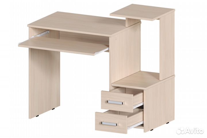 Компьютерный стол с нишей для пк
