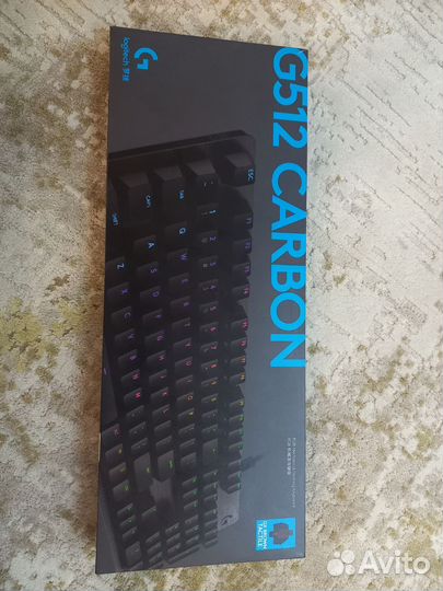 Игровая клавиатура logitech g512 carbon