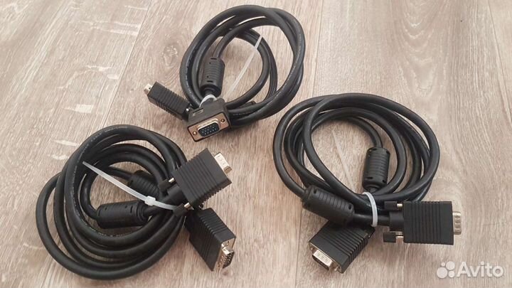 Кабель hdmi-dvi и vga-vga