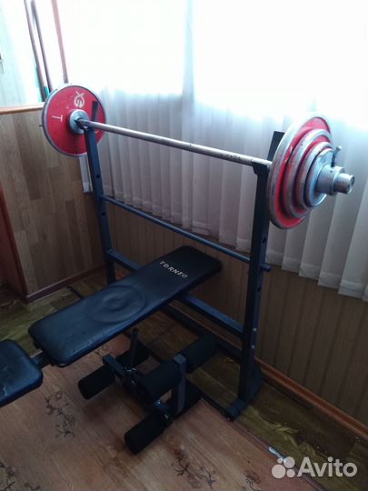Штанга и скамья Torneo