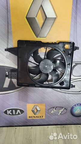 Вентилятор радиатора охлаждения двигателя диффузор