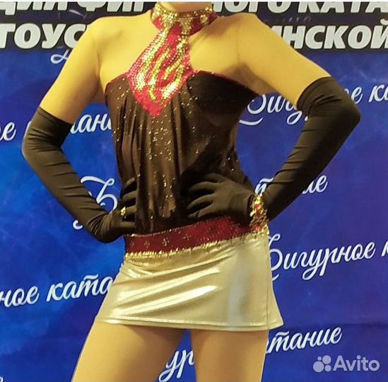 Платье для выступлений фигурное катания