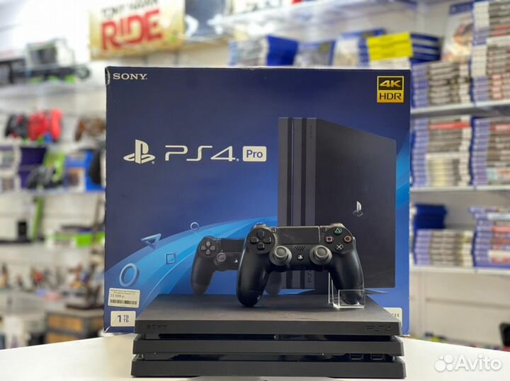 Sony PS4 PlayStation 4 Pro 1Tb + Гарантия