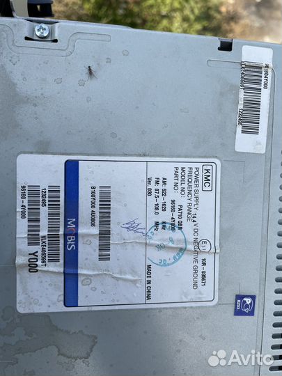 Магнитолла Киа рио 3