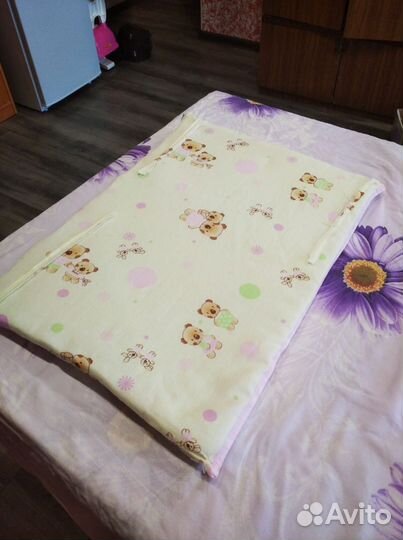 Бортики в детскую кроватку бу