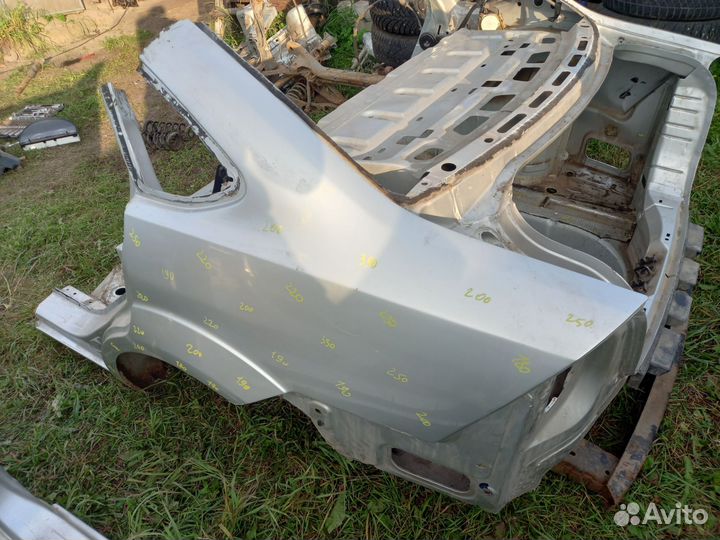 Панель кузова задняя Ford Focus 2 седан, дорестайл