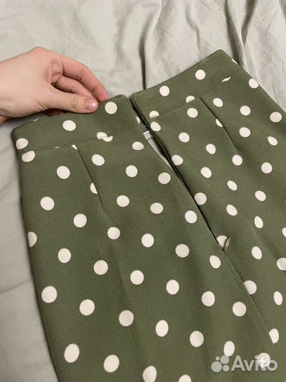 Юбка ретро в горошек американская жена