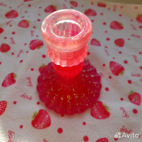 Подсвечник из эпоксидной смолы