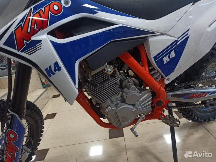 Мотоцикл кроссовый kayo K4 250 MX