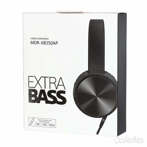 Наушники extra bass MDR-XB350AP