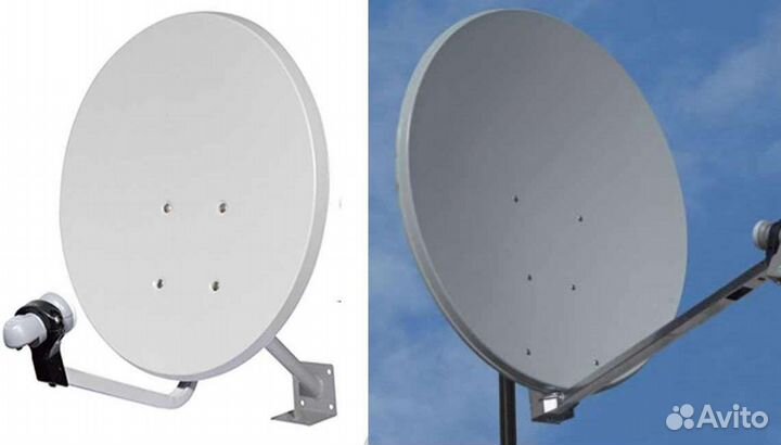Антенна спутниковая,спутниковое телевидение,эфирка