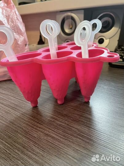 Формочки силиконовые для фруктового льда