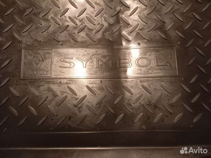 Коврик багажника renault symbol