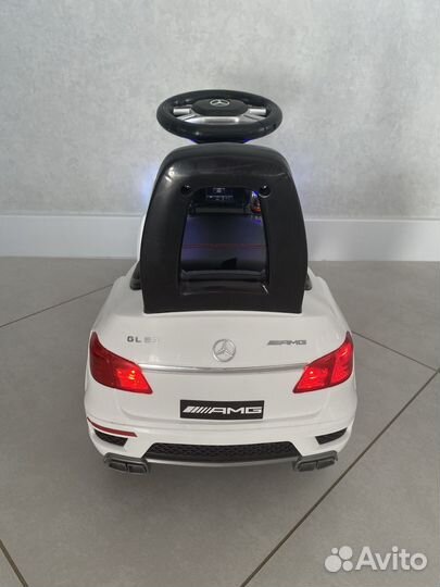 Машина-каталка Толокар Mercedes-Benz белый