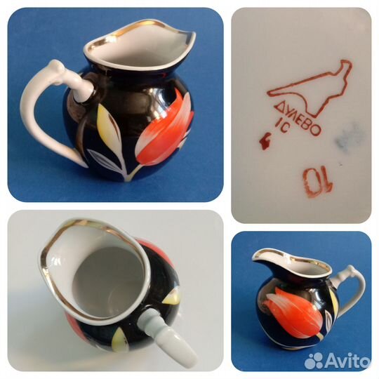 Молочники и бюветницы СССР винтаж