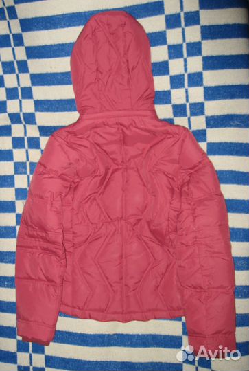 Куртка (пуховик) зимняя женская бордовая