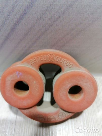 Кронштейн крепление глушителя Hyundai solaris