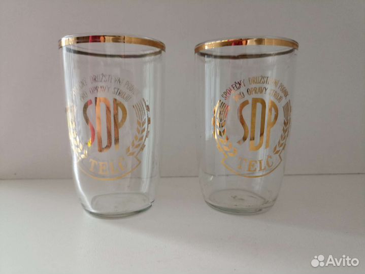 Редкие стаканы, стопки, рюмки