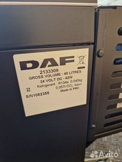 Холодильник Daf Xf 106