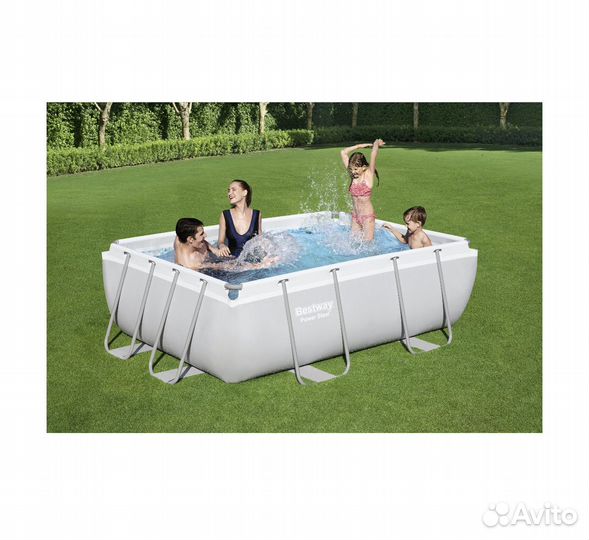 Каркасный бассейн Bestway Power steel