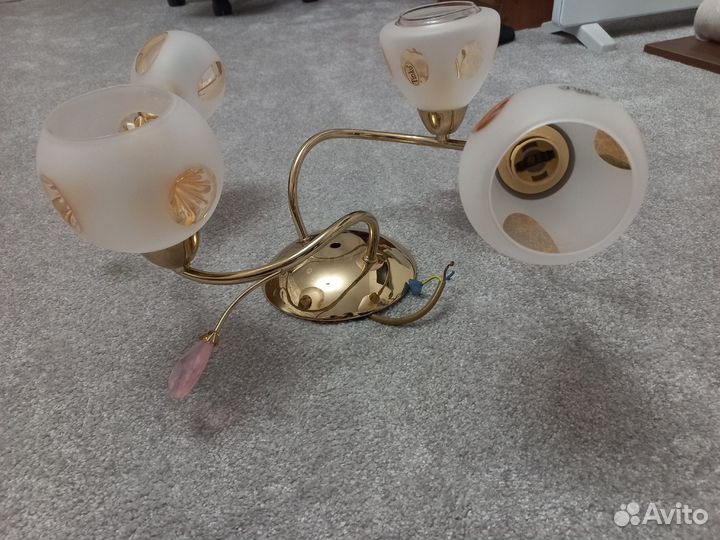 Люстра потолочная бу