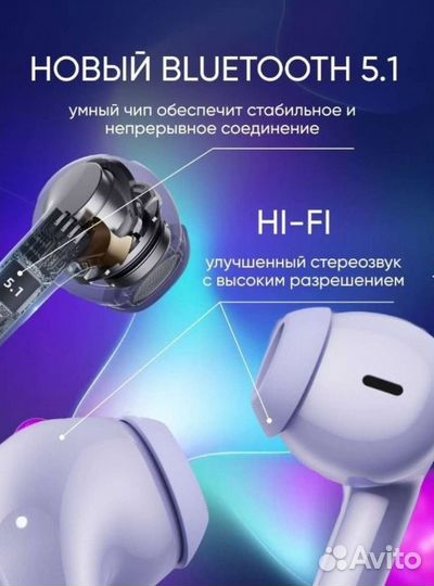 Беспроводные наушники Lenovo LP40 Pro