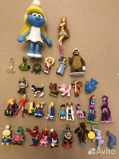 Киндеры и хэппи мил пакетом