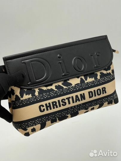 Сумка женская Christian Dior леопард