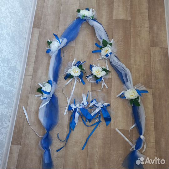 Свадебная лента на машину