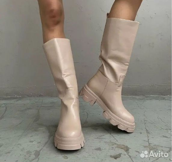 Сапоги осень весна женские 38 новые