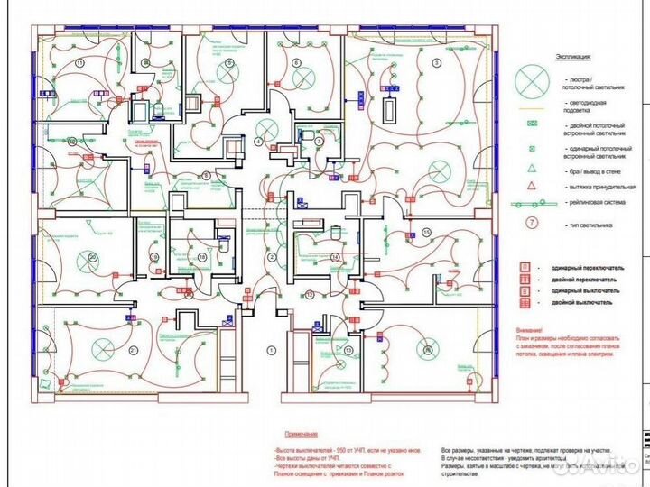 Чертежи интерьеров в AutoCad