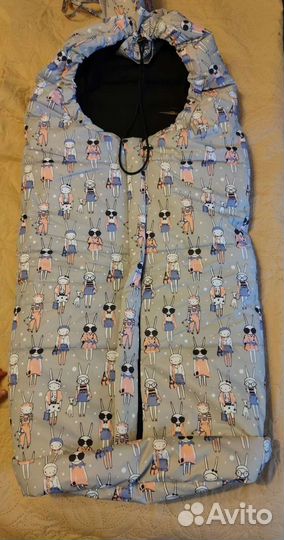 Зимний конверт в коляску