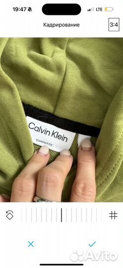 Новая толстовка calvin klein оригинал