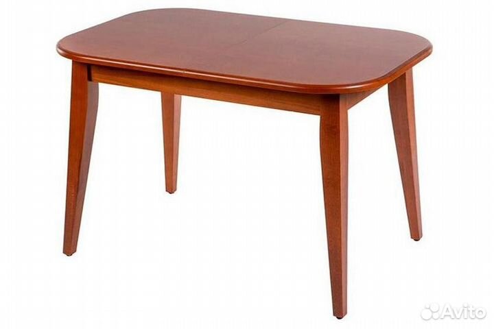 Полонез Стол мдф 1300 мм орех 130х80 (+50) (прям)