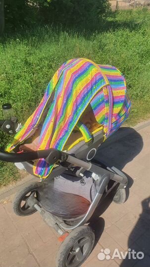 Коляска 2 в 1 stokke trailz terrain