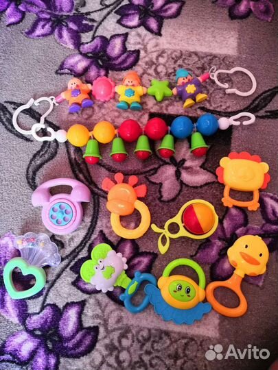 Погремушка, растяжка