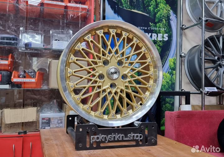 Диски R17 5x114.3 SSR Golden