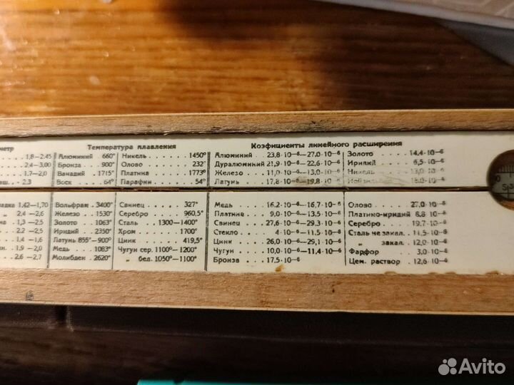 Линейка логарифмическая