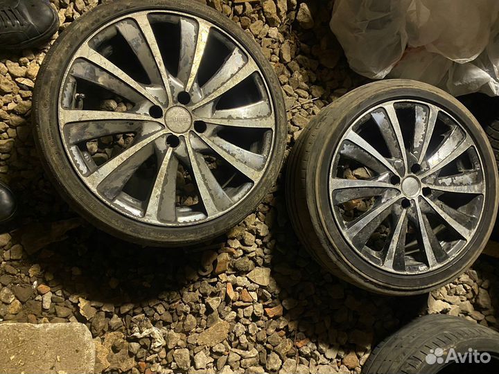 Диски литые r17 4 100